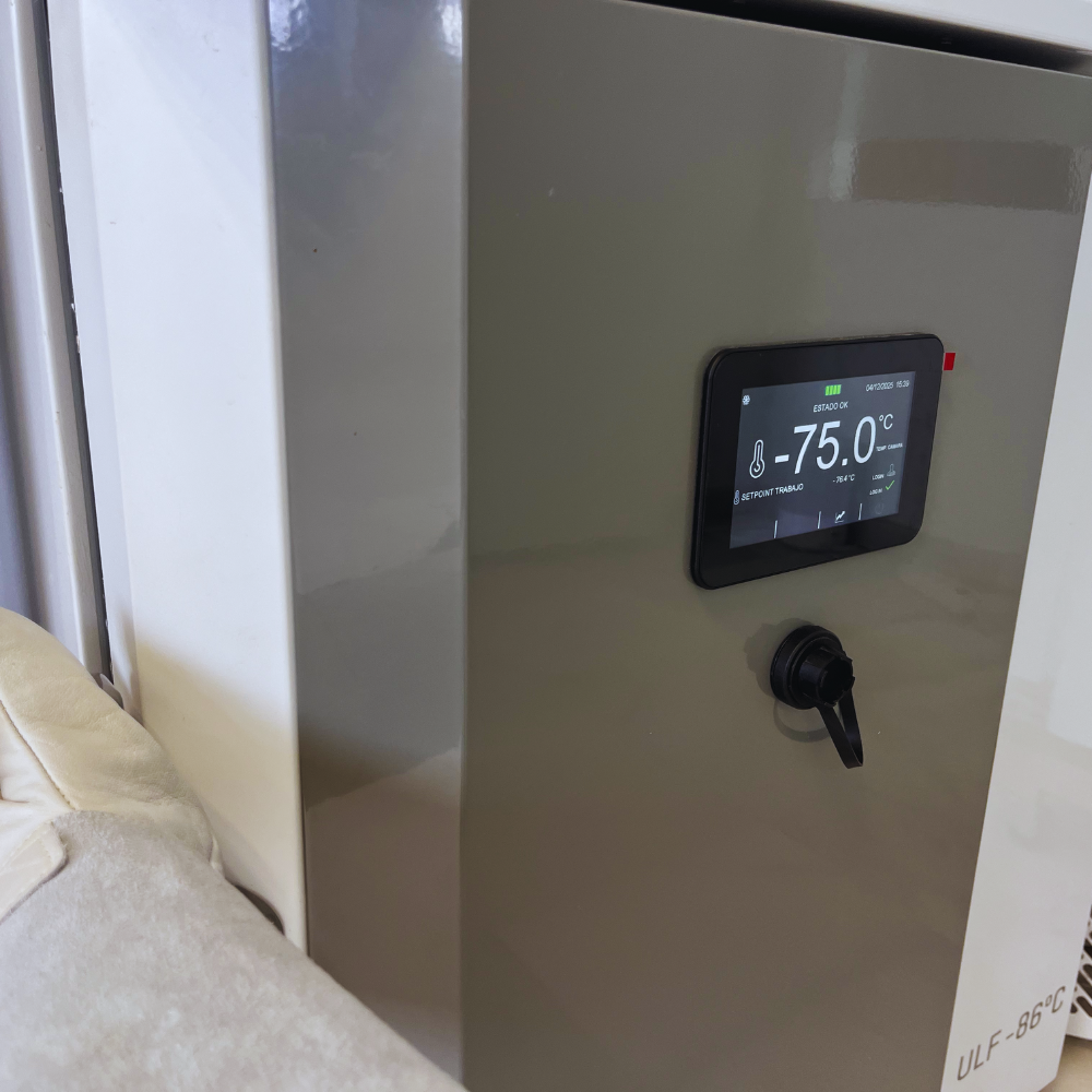 Conservación a –80 °C (ultracongeladores)